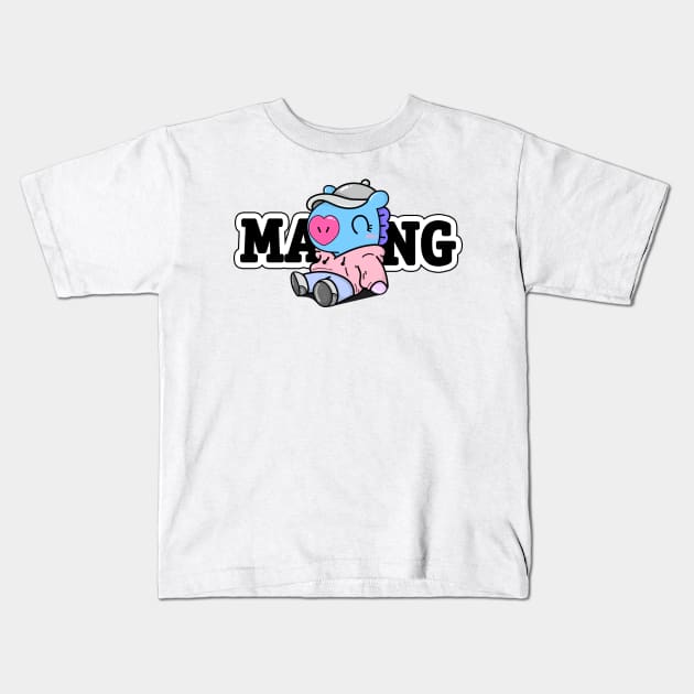 BTS - Mang Kids T-Shirt by Innsmouth